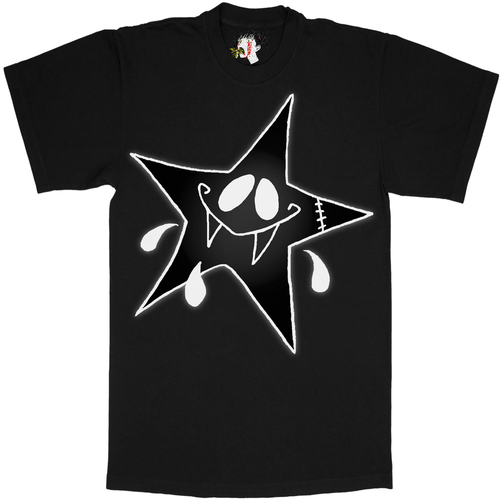Black vampstar T shirt
