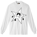 White vampstar longsleeve T shirt